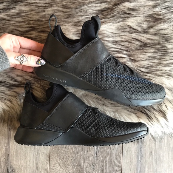 NWT👣Nike Lab Air Zoom Strong Triple Black - Picture 7 of 8